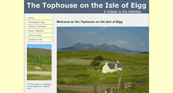 Desktop Screenshot of eigg-tophouse.co.uk